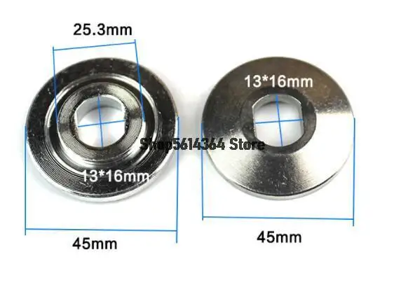 Angle Grinder Flange Nut, Fitting Part Inner Outer Lock Nuts for Makita LS1040 a pair With 8mm Screw