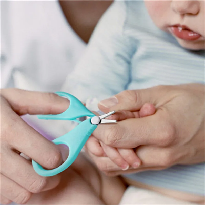 Newborn Baby Safety Nail Clippers Scissors Cutter Convenient Daily Baby Nail Shell Shear Manicure Tool Baby Nail Scissors Tool