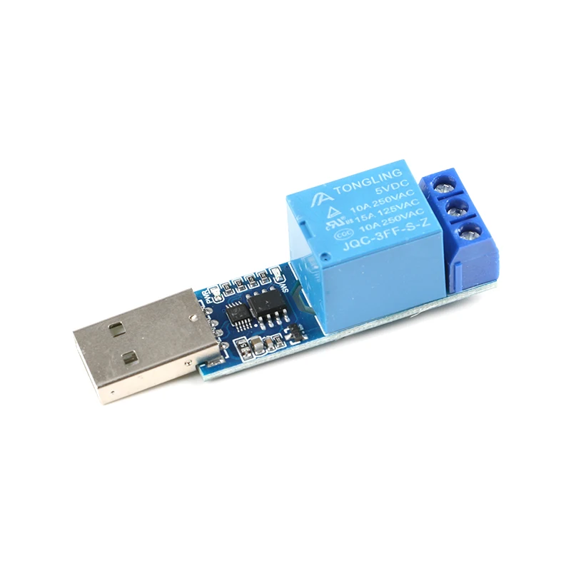 LCUS-1 USB Serial Port Control Relay Module CH340 Overcurrent Protection Electronic Converter Intelligent Control USB Switch