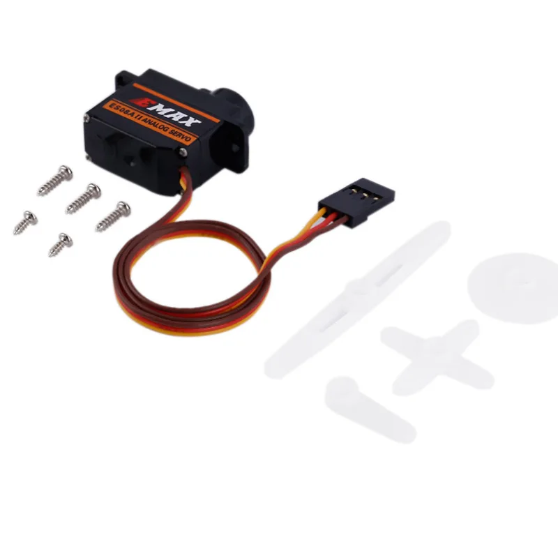 EMAX ES08A II Mini Plastic Gear Analog Servo 1.8kg/Sec For RC Models