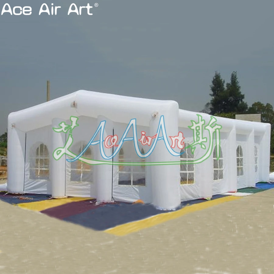 

Gaint Waterproof Tent Inflatable Wedding Tent With Electric Air Blower For Outdoor Exhibition/Party Made By Ace Air Art