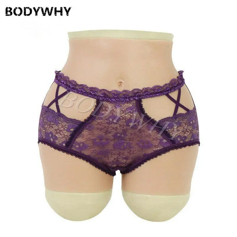 

New Silicone Panties Sexy Buttock Hip Enhancer Shemale Underwear Panty Stretchy Soft Transgender Queen Transvestite Body Shaper