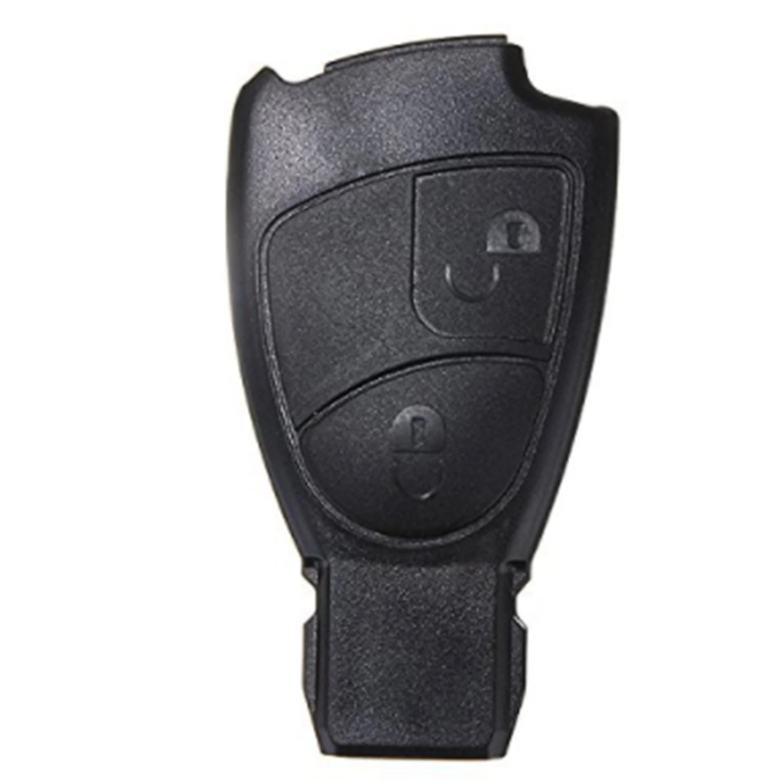 Mới 2/3 Nút Remote Key Fob Ốp Lưng Thay Thế Cho Xe Mercedes Benz C E ML Cấp Báo Động Bao Da Chìa Khóa Xe Ô Tô Vỏ w203 W211 W204