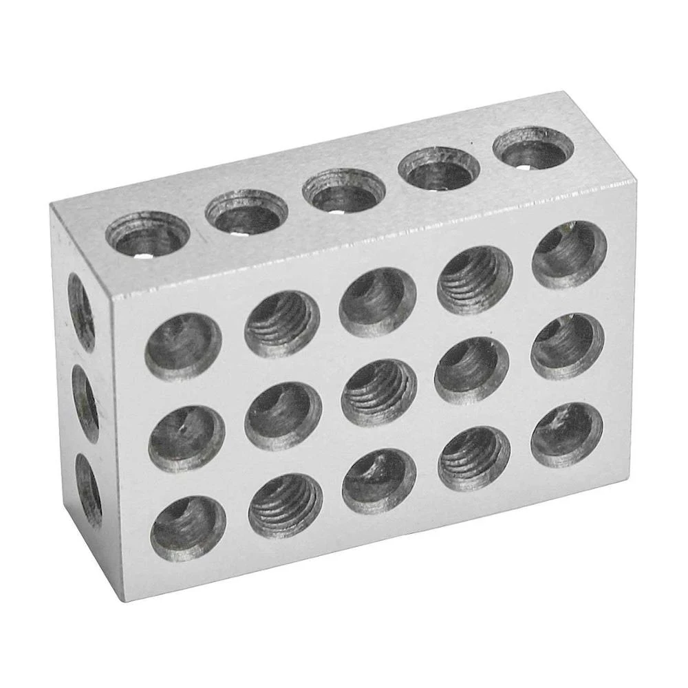 Precision Blocks Hardened Steel 1-2-3 Blocks 0.0001\