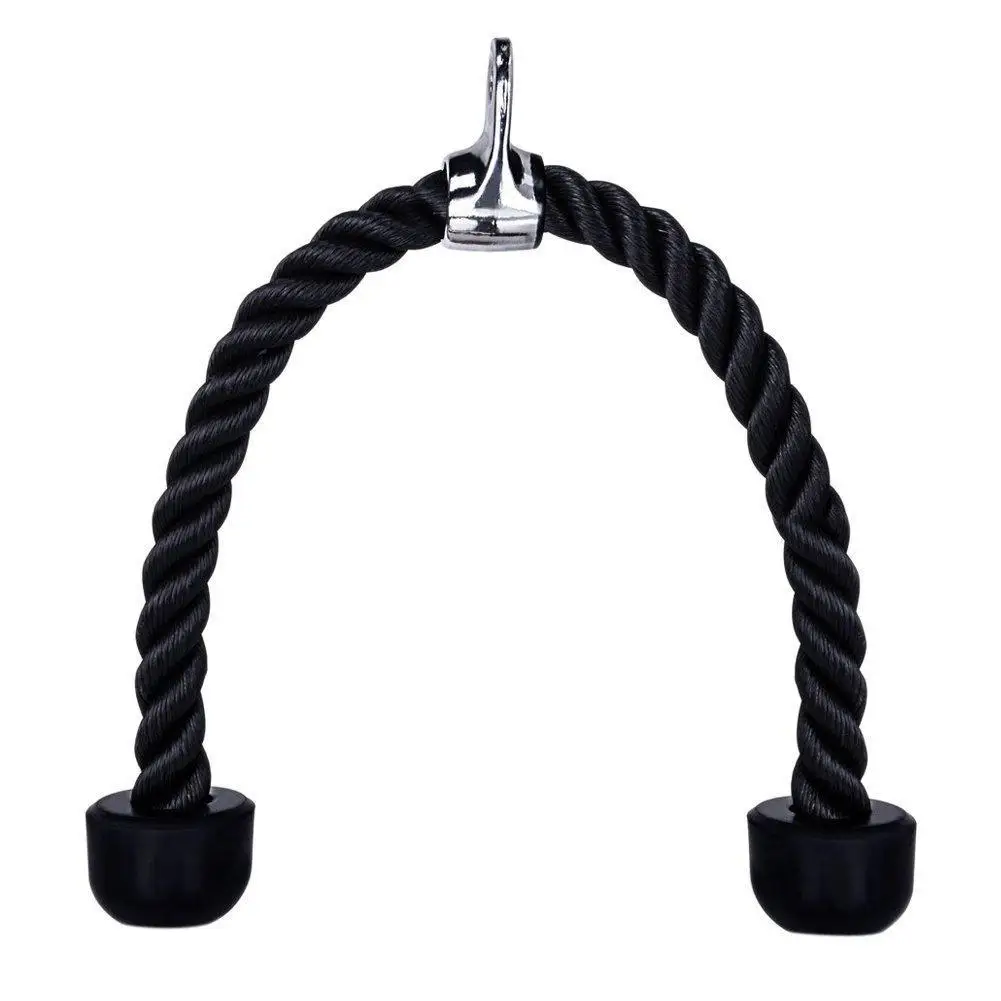 Heavy Duty Fitness Tricep Training Rope Exerciser Strength for Body Building