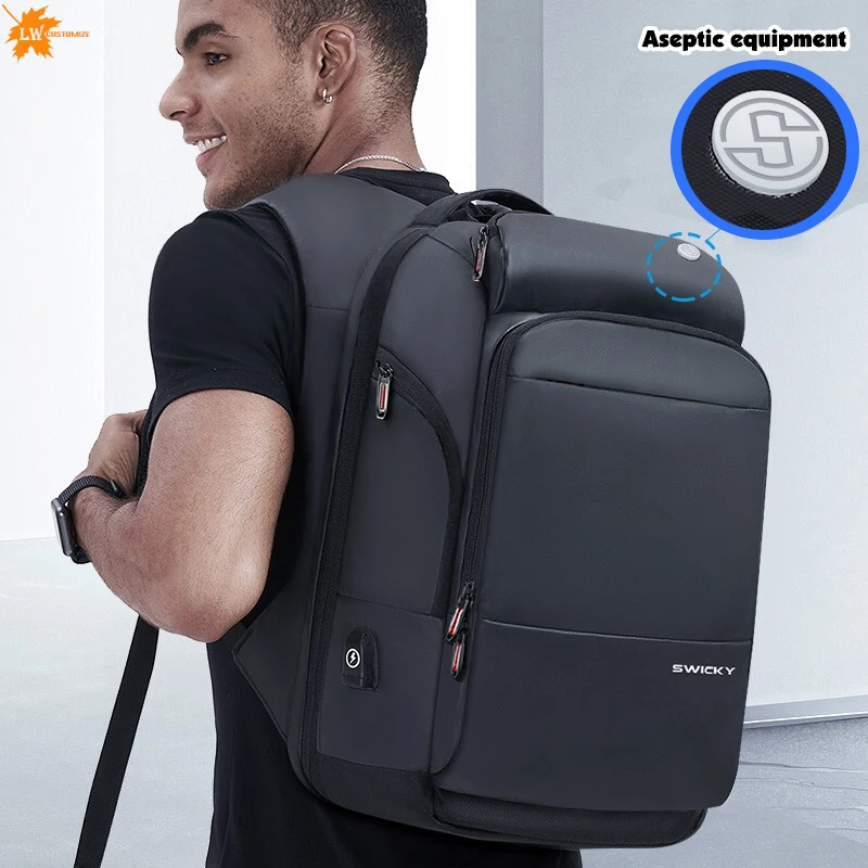 custom bag Men\'s backpack large capacity travel bag Waterproof Laptop Backpack disinfection travel bag multifunctional sport bag