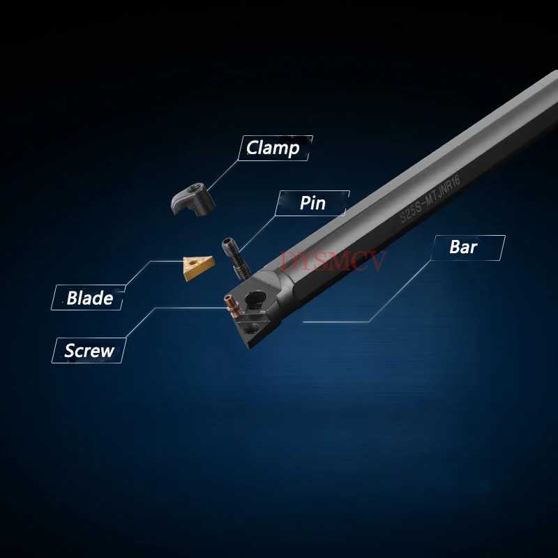 1 Máy Tính S25S MSSNR12 MSSNL12 Carbide Máy Tiện Thanh CNC Cắt Nội Bộ Biến Giá Đỡ SNMG SNMG1204