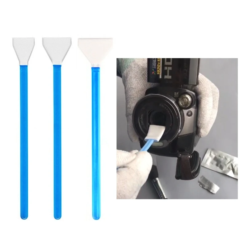 10pcs Soft Convenient Full Frame Cleaning Swab Kit DSLR Camera Sensor Household Photo Studio Professional Fiber Cloth Universal