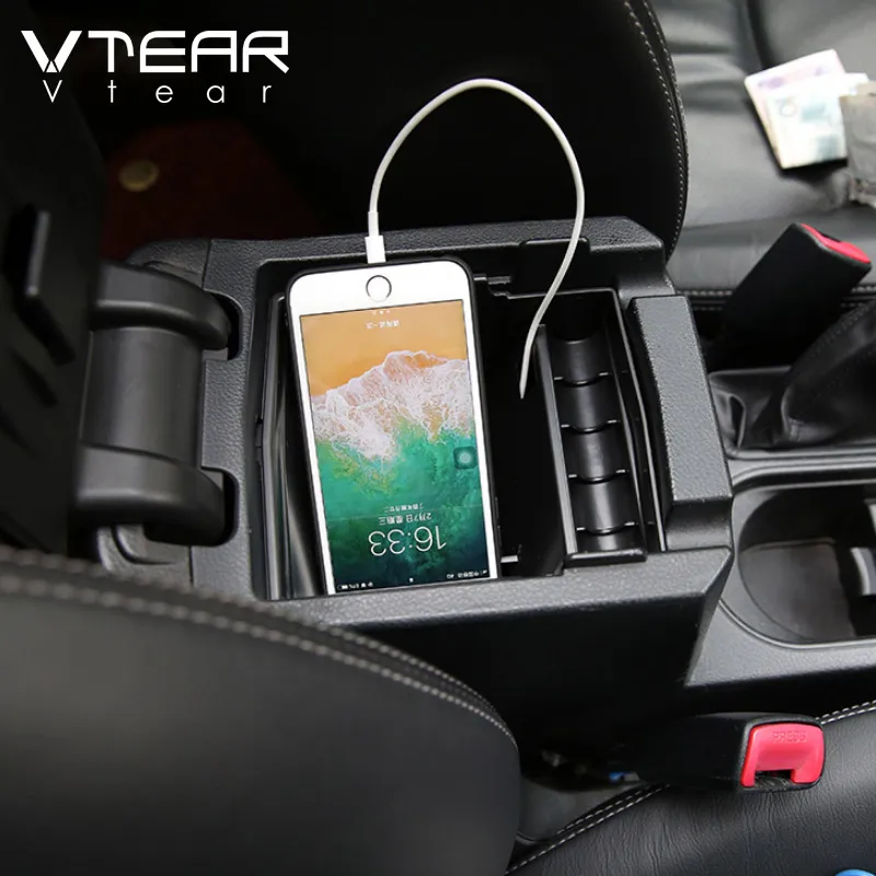 

Vtear Car Central Holder Stowing Tidying Armrest Storage Box Container Interior Accessories Decoration For For Subaru Forester