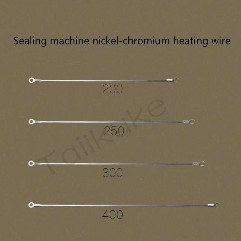 5pcs Sealing Machine Accessories High Temperature Cloth Heating Wire Electric Heating Plate Hand Press Sealing Machine