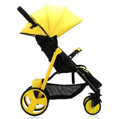 

Luxury Baby Stroller Scientific Design Folds Easily 0-3Y Carrying Capacity Steel Frame EVA Wheels Infant Carriage