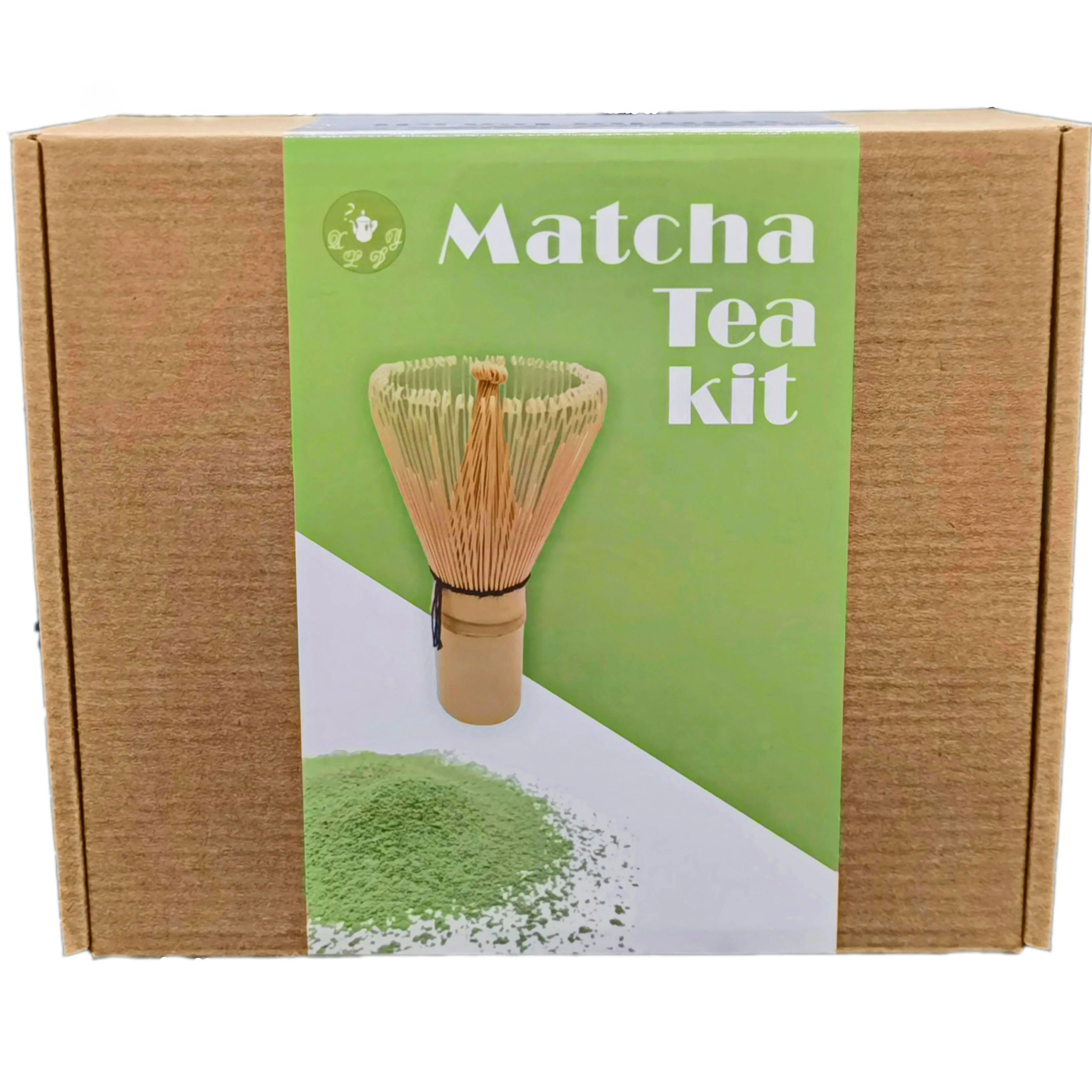 Traditional matcha powder green tea bamboo whisk tea sets gift box packaging matcha tea kit sets