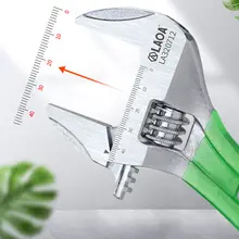 Short Handle Adjustable Monkey Wrench #4