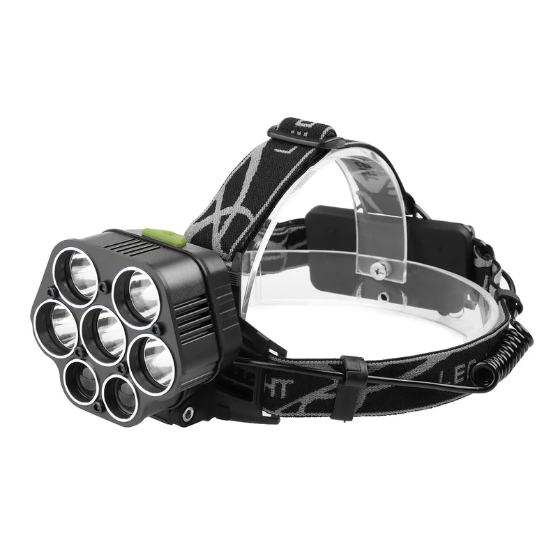 LED Headlamp Red Light Outdoor Headlight Waterproof Rechargeable Flash Head Lamp Torch Lantern For Hunting 18650 Battery