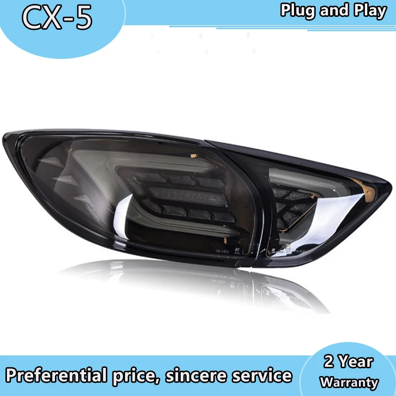 Car Styling for Mazda CX-5 Taillights 2013-2018 CX5 LED Tail Lamp New CX-5 LED Rear Lamp DRL+Brake+Park+Signal led light