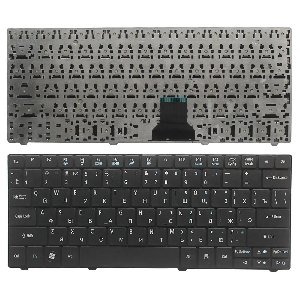 Russian laptop keyboard for acer Aspire One 200 FO200 201 9Z.N3C82.R1D NSK-AQR1D 9ZN3C8201D MS2298 MS2297