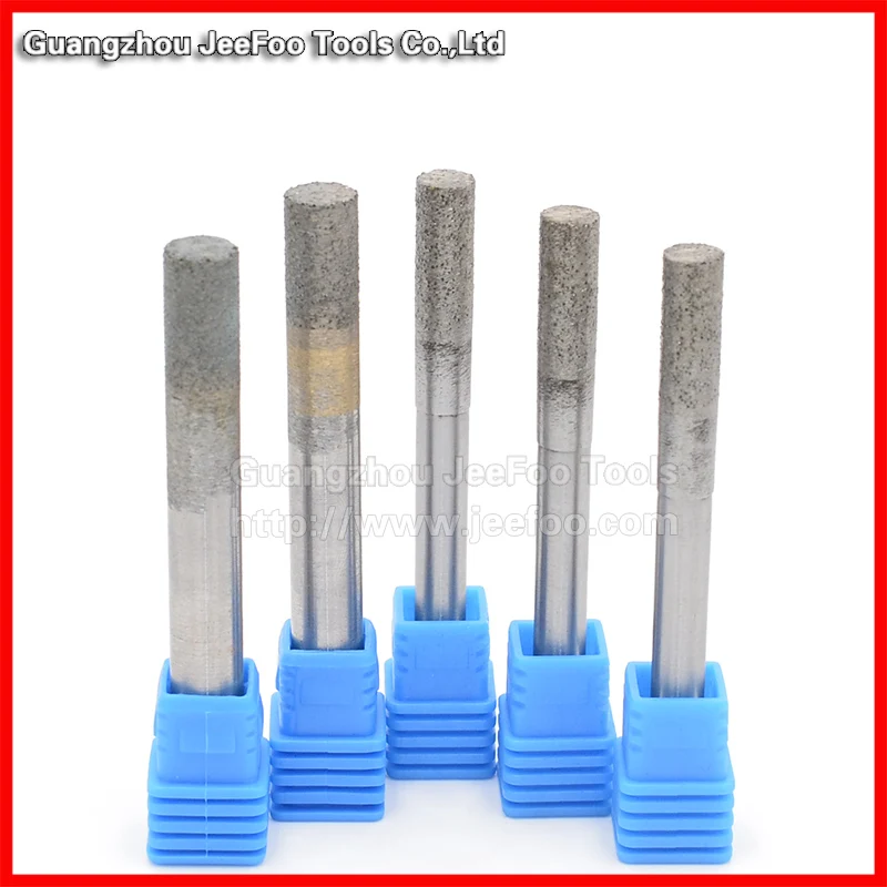 Sintered CNC Stone Carving Bits Flat Sharp Wear-resistant Type Engraved Granite Diamond Metal Powder Engraving Machine Tool