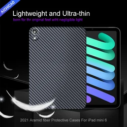 ACC-Real Carbon Case for iPad Mini 6 (8.3 Inch)2021 New Aramid Fiber Ultra-thin and Light Business Protective Shell