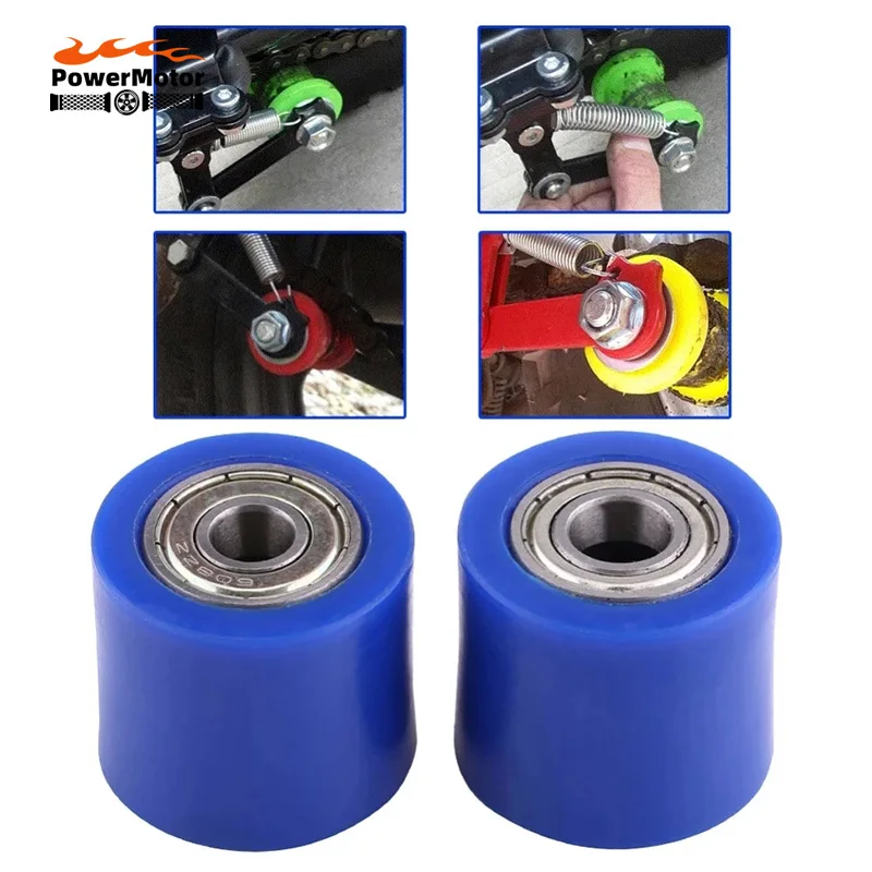 

Chain Roller 8mm 10mm Pulley Slider Tensioner Wheel Guide For Pit Dirt Mini Bike ATV YZF KLX RMZ EXC RF CR XR CRF 28mm x 32mm