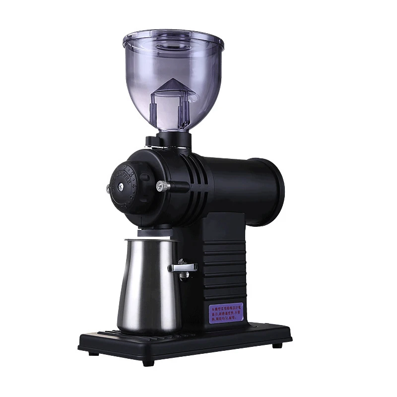 

Hand Brewed Coffee Electric Coffee Grinder Flat Wheel Burr Grinder Miller Superhard Ghost Tooth Cutter Coffee Machine 10 Step