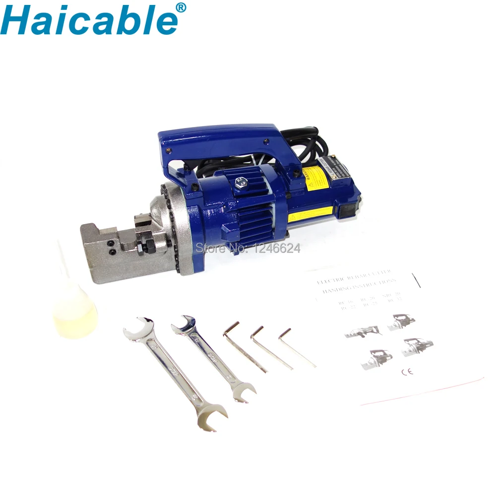 Herramientas Eléctricas de RC-20, Cortador Manual de barras de acero reforzado, barra de refuerzo Mahine, utilizado en ingeniería de construcción, para cortar barras de refuerzo
