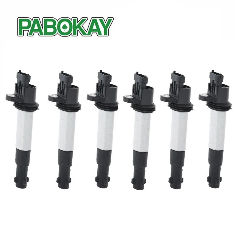 

6 pieces x IGNITION COIL for LADA 21120370501002 21120370501007 21123705010 2112370501002 2112-3705010-02 2112370501007