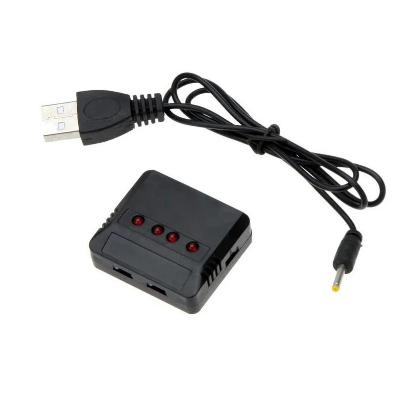 Mini 4 Port 5 port 6 port Lipo Battery USB Charger For Syma X5C Hubsan H107 Wltoys RC UFO Quadcopter Helicopter