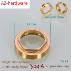 Kitchen Basin Faucet Fitting Shower Fixing Cap Copper Cover Bowl Installation and Maintenance 35/40 Spool Gland Gland