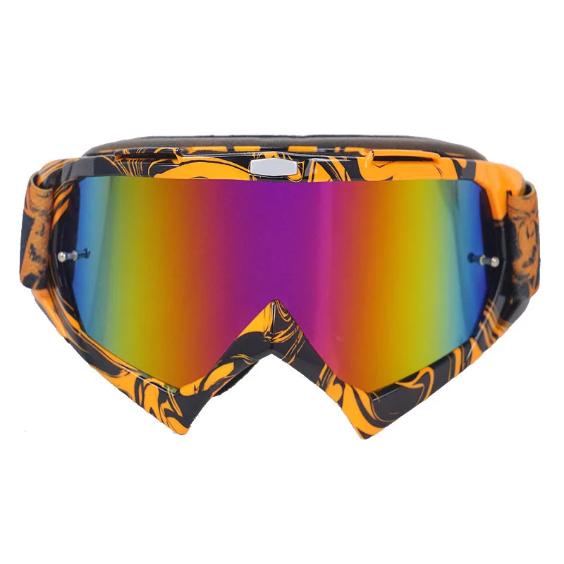 professional off road goggles for cross helmet use CE approved helmet goggles