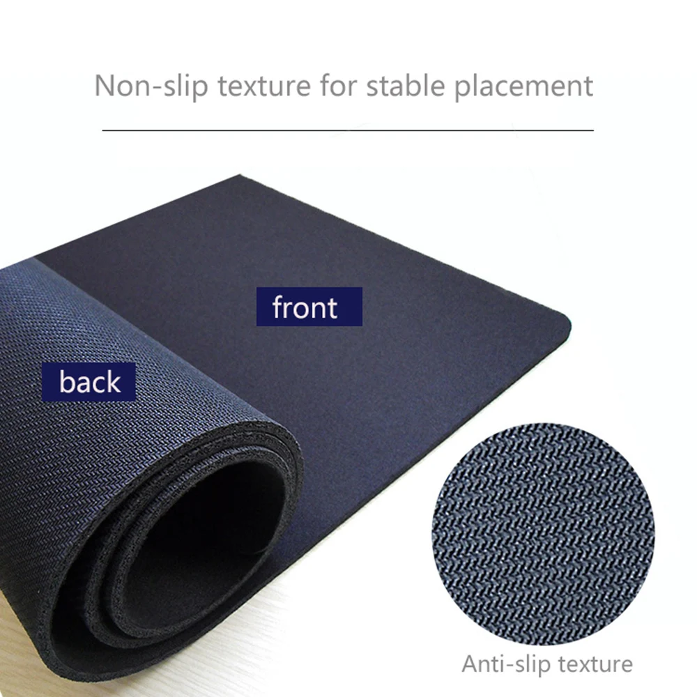 Computer Game Player Mouse Pad Laptop Desk Mat Large Seaming Wrist Rest Desk Mat Desk Set MousePad