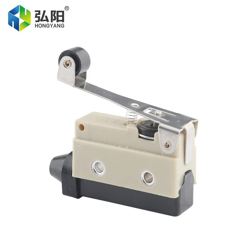 Micro Schakelaar AZ7121 Self-Reset Limiter Reizen Schakelaar Lange Scharnier Lever Gesloten Basic Eindschakelaar Jog Met Roller