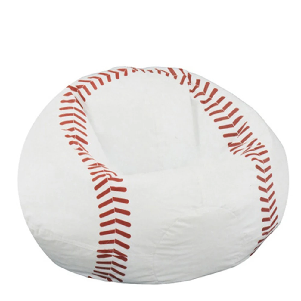 Alevmoom Beanbag Cover Football Sitzac Shell  Lounger Bean Bag Without the filling