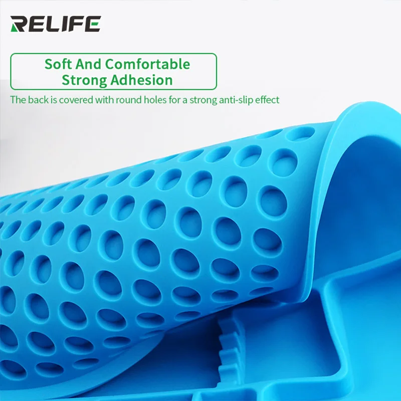 Cách Điện Cao Kính Hiển Vi Miếng Lót Silicone Siêu Micro Hàn Thảm Phù Hợp Cho Tất Cả Các B1 Kính Hiển Vi Căn Cứ RL-004M Với Khe Lưu Trữ