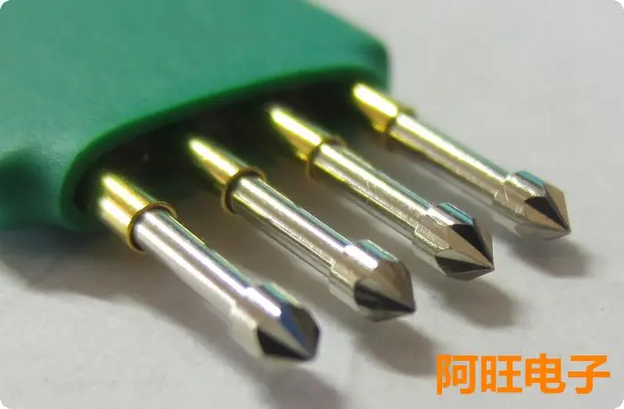 JTAG حرق تحميل كشتبان 2.54 مللي متر-4 P كتابة برنامج اختبار دبوس الربيع دبوس 4 دبوس