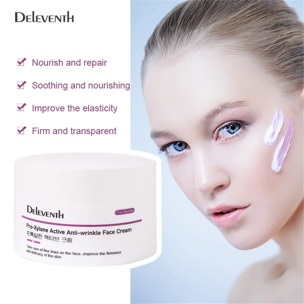 Instant Anti Wrinkle Cream Korean Face Cream Facial Whitening Cream Moisturizing Fades Fine Lines Lifting Firming Brighten Skin