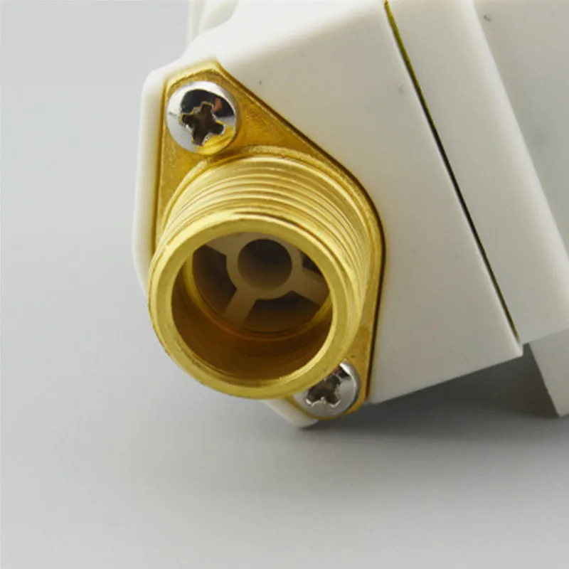 AC 220V Water Air N/C Normally Closed Open Pressure Solenoid Valve 1/2\