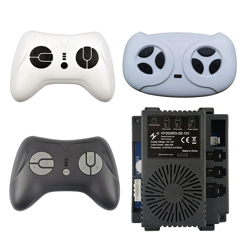 HY2025RX-SE-12V 40A children's electric vehicle controller baby car 2.4G Bluetooth remote control toy car receiver
