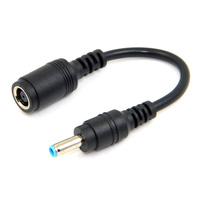 7.4*5mm Female To 4.5*3mm Male Plug DC Cable Power 90 degree Adapter Connector for HP Dell Laptop