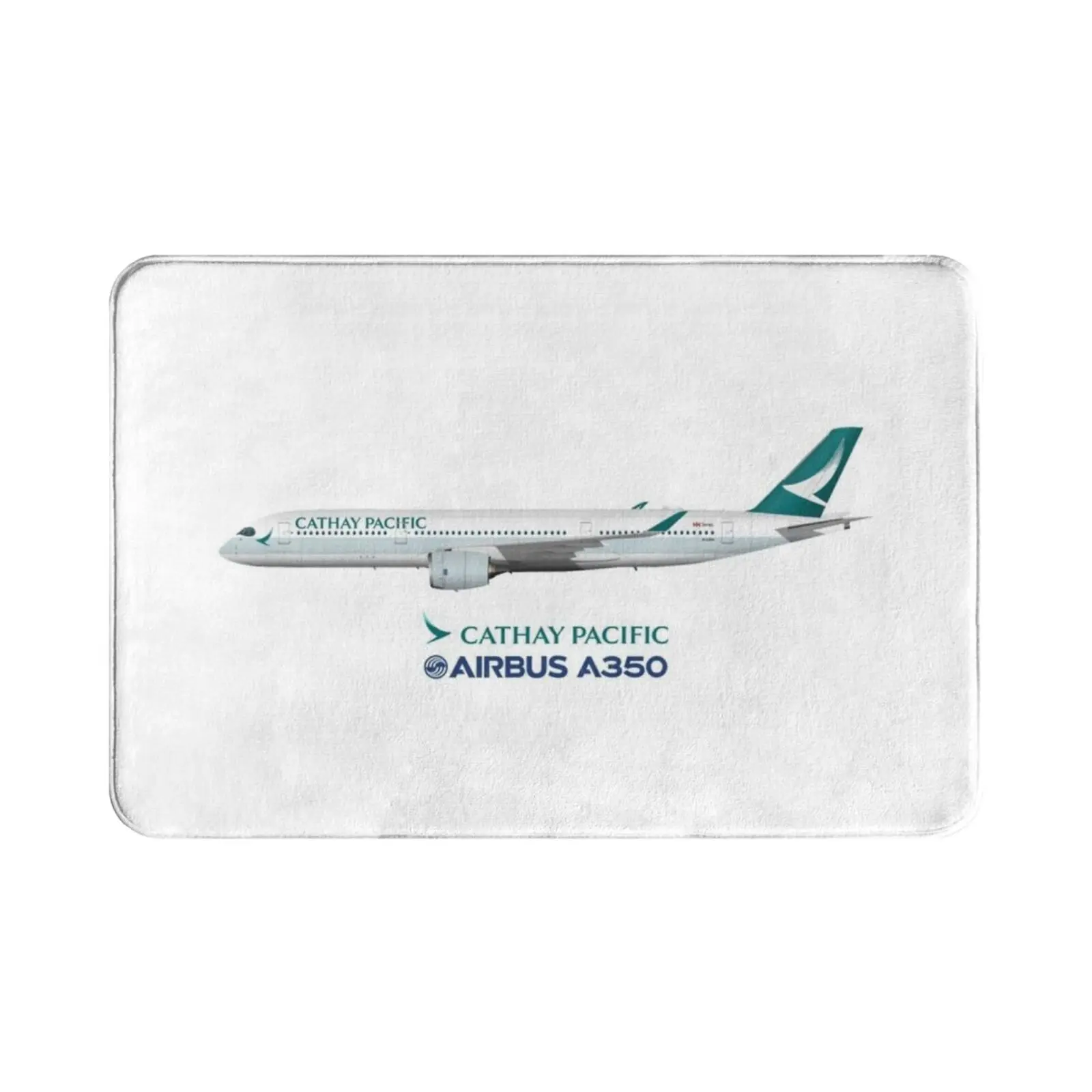 Illustration Of Cathay Pacific Airbus A350 Carpet Mat Rug Cushion Soft Airbus A350 A350 Xwb Airbus A350 A350 Airbus