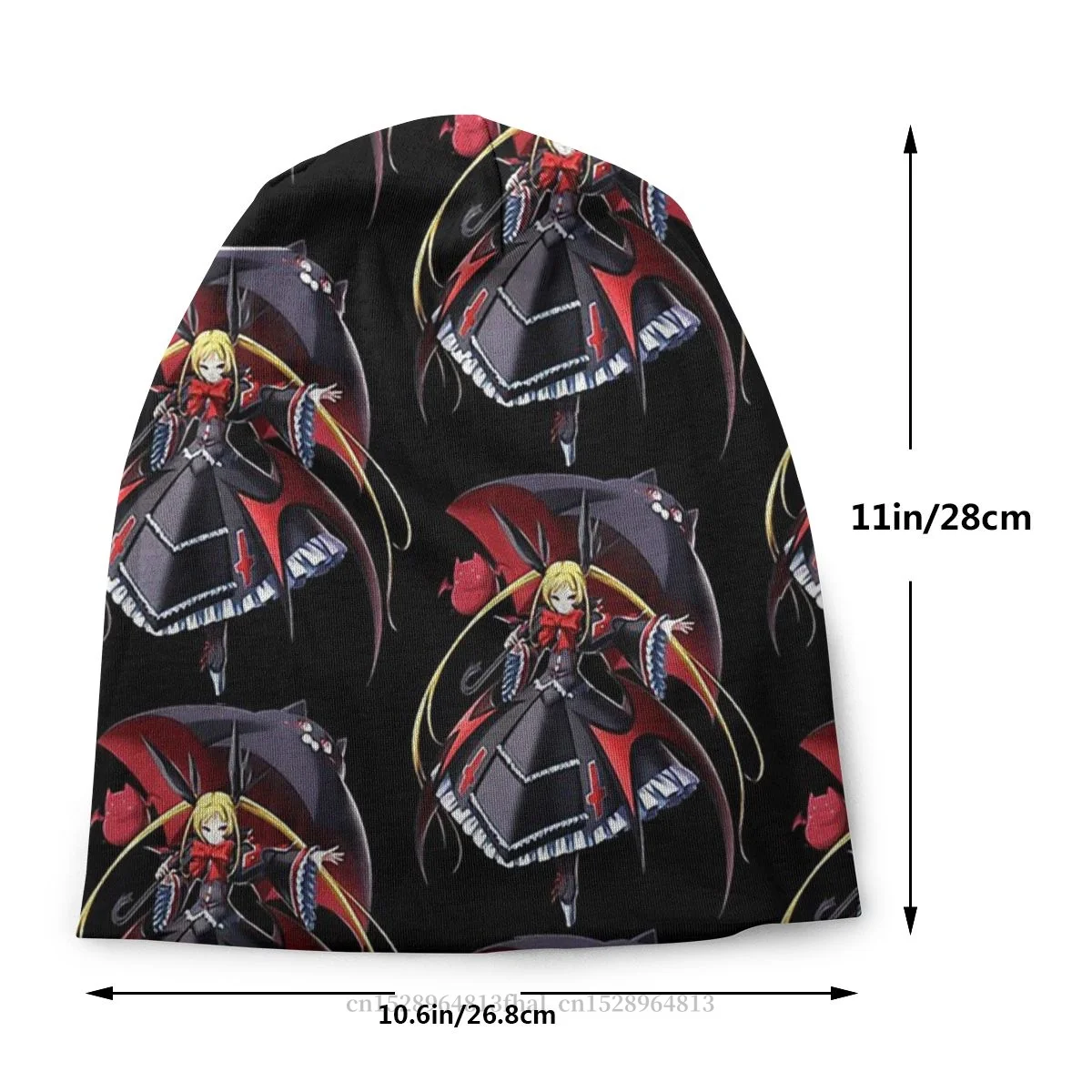 Rachel Alucard Face Bonnet Homme Fashion Knitted Hat BLAZBLUE ALTER MEMORY Ragna Game Skullies Beanies Caps