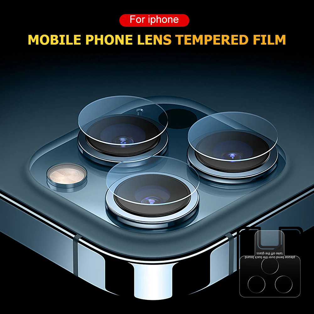 Camera Lens Protector For iPhone 11 12 13 14 Pro Max 12 13 Mini 14 Plus 14Pro Max Clear Protective Phone Back Camera Lens Film