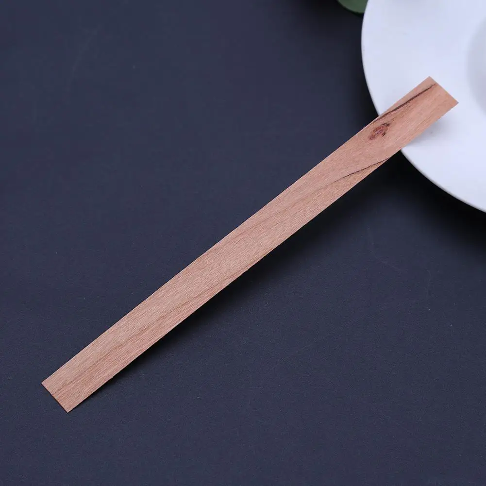 Stoppini in legno da 50 pezzi per candele candela di soia o cera di palma forniture per candele fai da te strumento quotidiano per feste in famiglia