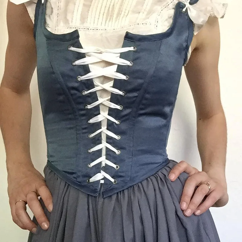 CEINTHRONEZ-Camiseta sin mangas de tubo para mujer, corsé ajustado con agujeros, Tops informales elegantes de verano