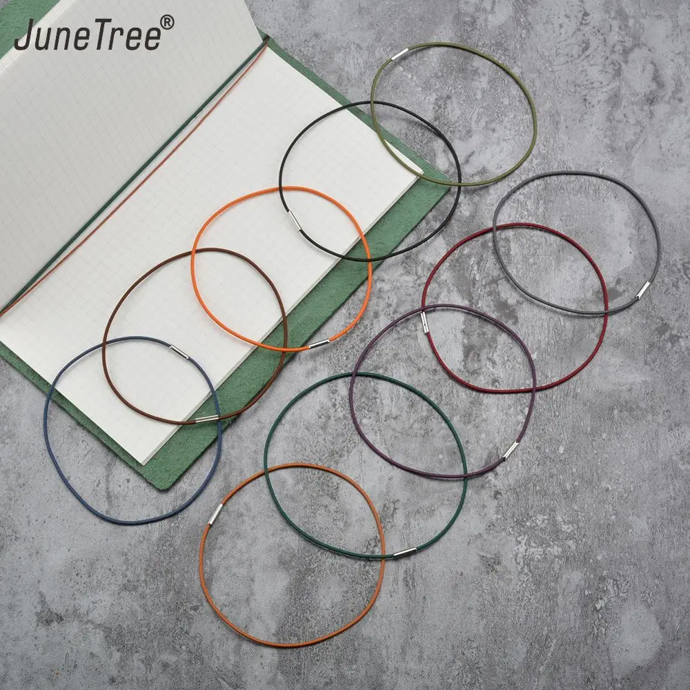 Correa de goma de repuesto para notebook traveler, accesorio de cuero para Notebook, cuerda elástica de reparación, cordón elástico, varios colores,
