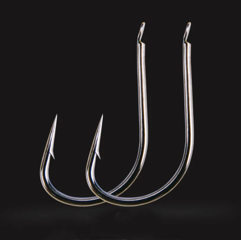 DYGYGYFZ 30pcs Black A Hook with Barb Tough Wear-resistant Hook Competitive Fishing Hook Hook