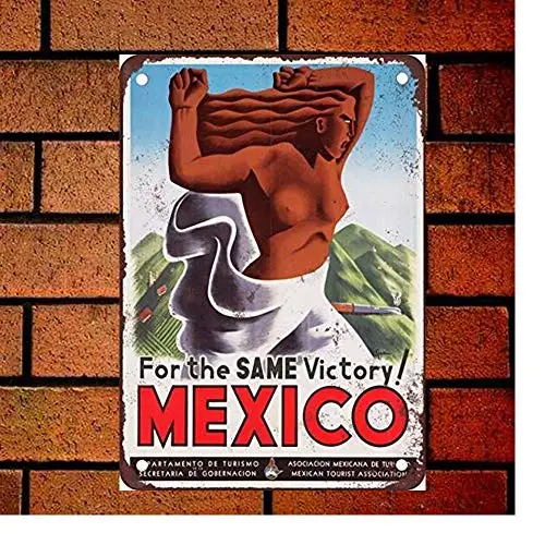 Metal Sign Mexico 12