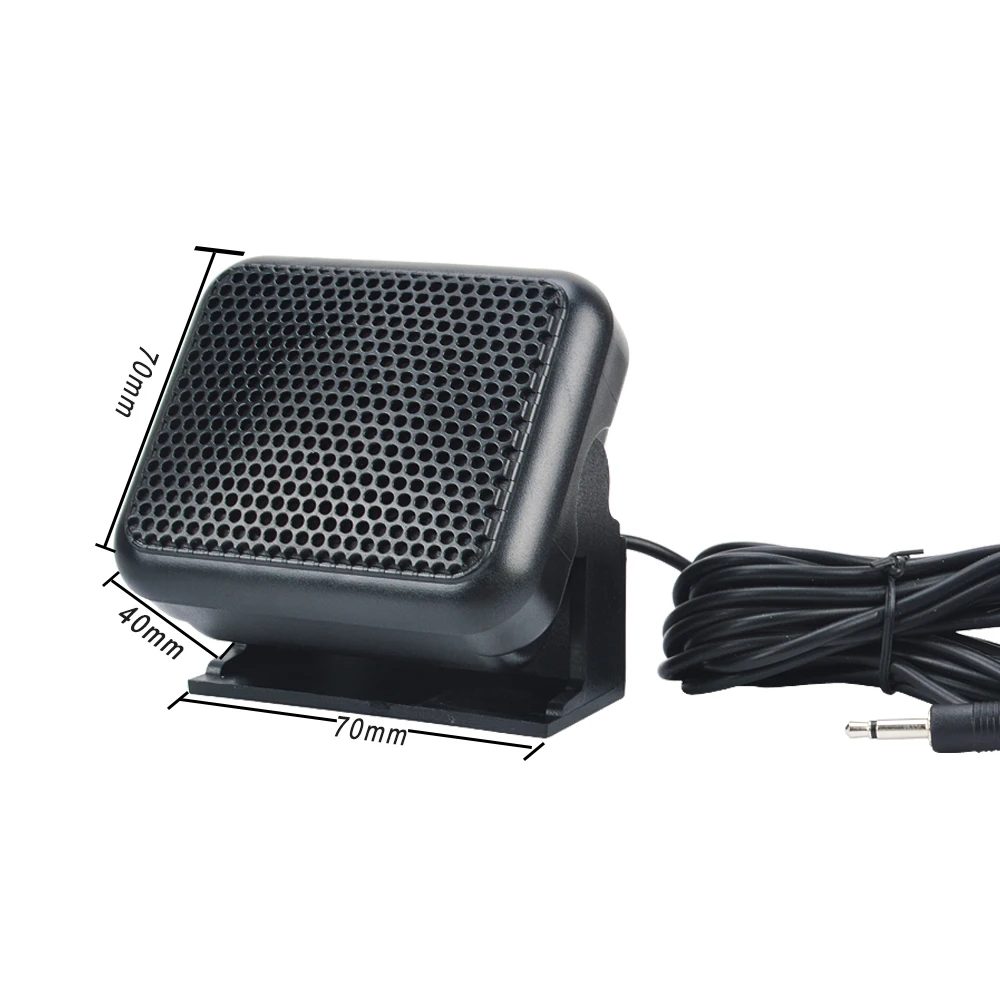 Mobil Radio Eksternal Speaker P600 3.5Mm untuk Yaesu Icom Kenwood TYT Mobile Radio FT-7800R IC-2200 IC-2100 TM271A TH-7800