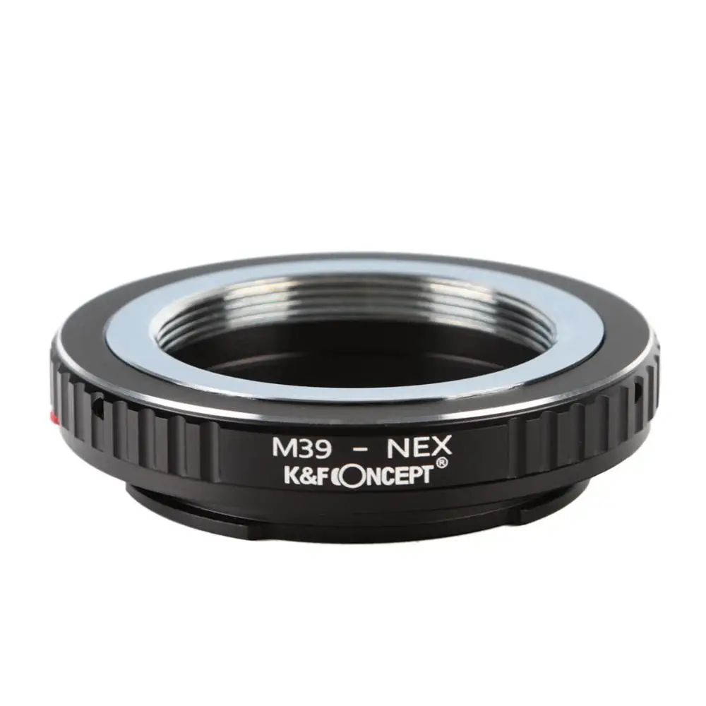 K&F Concept M39-NEX Adapter for Leica M39 mount lens to Sony NEX E mount A6400 A6300 A7R2 A3000 A7R3 A6000 Camera Lens Adapter