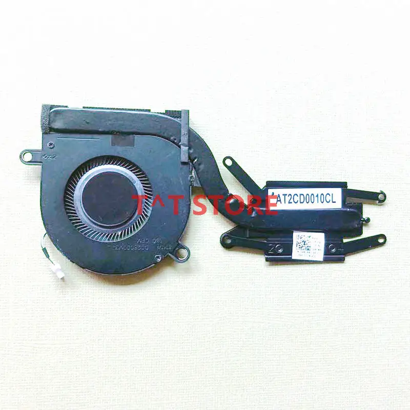 Original for DELL Latitude 7400 2-IN-1 CPU cooling cooler fan heatsink 09D1T8 04M0MK work well free shipping