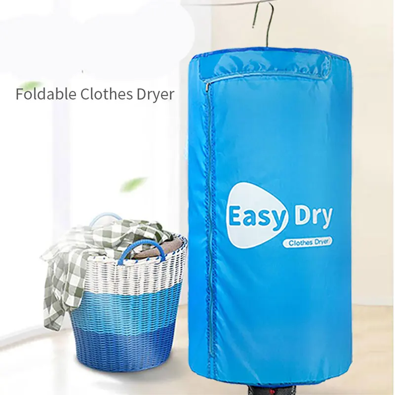 

Foldable Colthes Dryer Household Travel Use Hanging 450W High Power Cloth Drying Machine Timing Function Waterproof Fast Drying